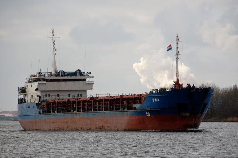 Caffa arrêté en mer Baltique : équipage majoritairement russe et soupçons de vol de céréales ukrainiennes