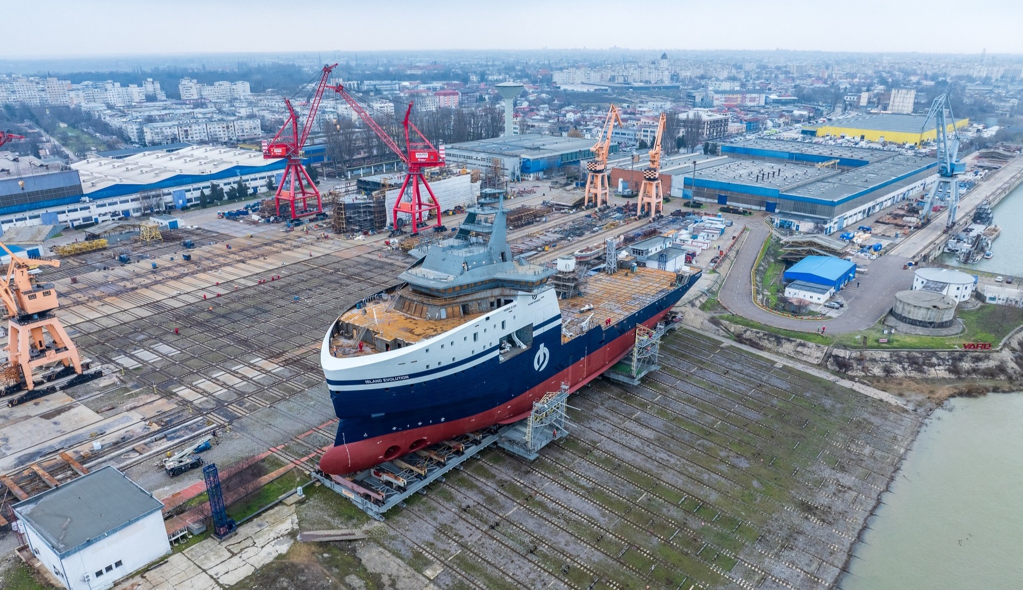 Hybrid vessel launched in Romania for offshore wind construction — what it means for regional energy