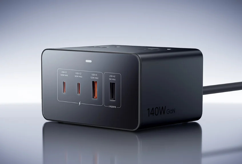 Leistungsstark und günstig: Xiaomi präsentiert Desk Charging Station 140W — 8 Anschlüsse für 42 US-Dollar und was das verändert