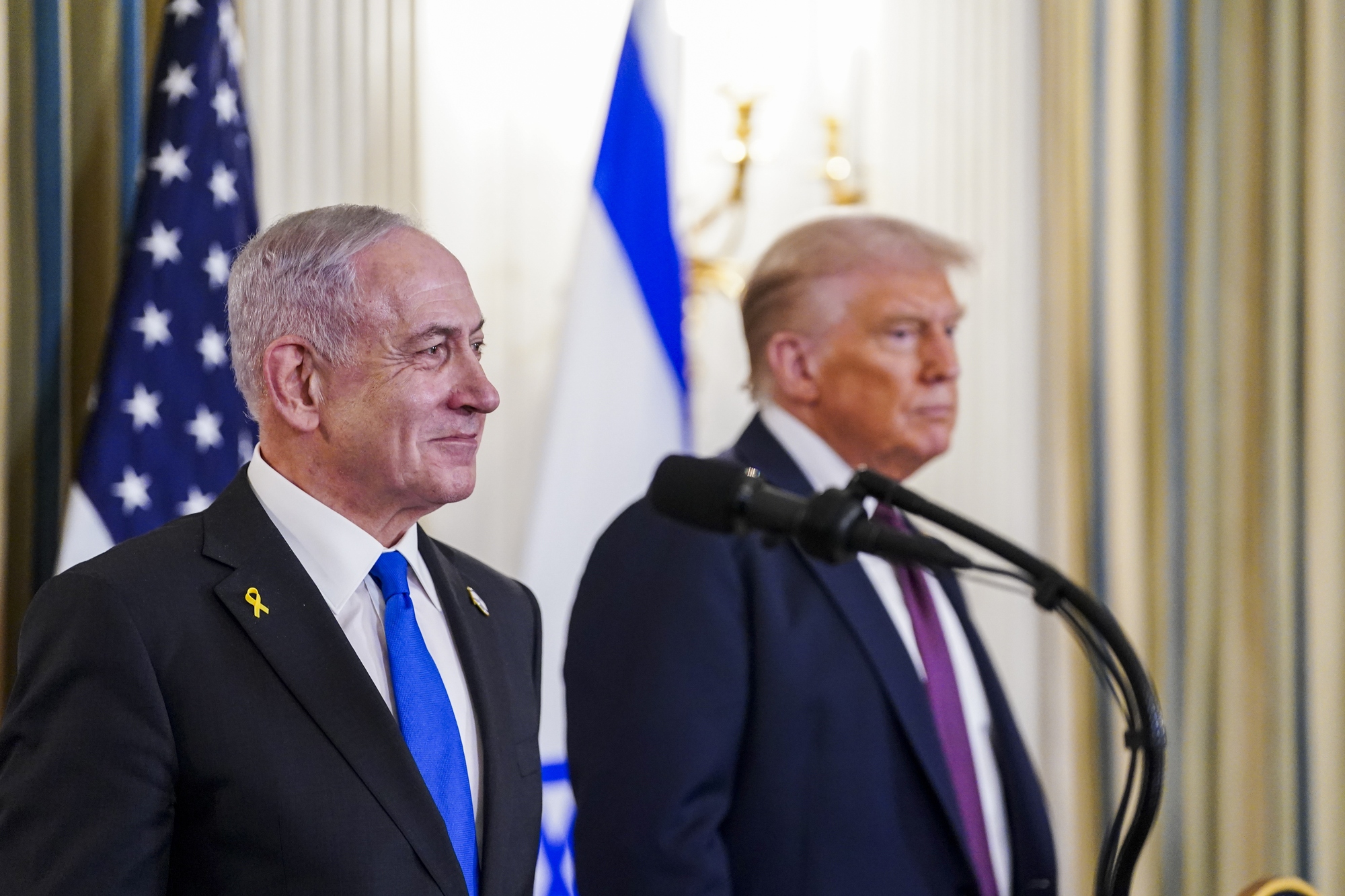 Netanyahu announced the awarding of Israel’s Peace Prize to Trump — a first for a foreigner