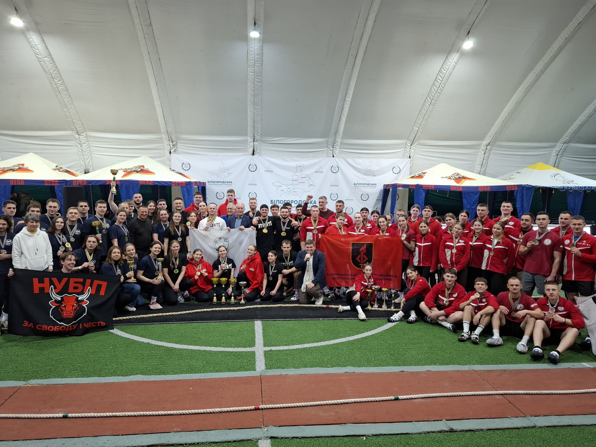 Bilohorodka Hosts Ukrainian Tug-of-War Championship