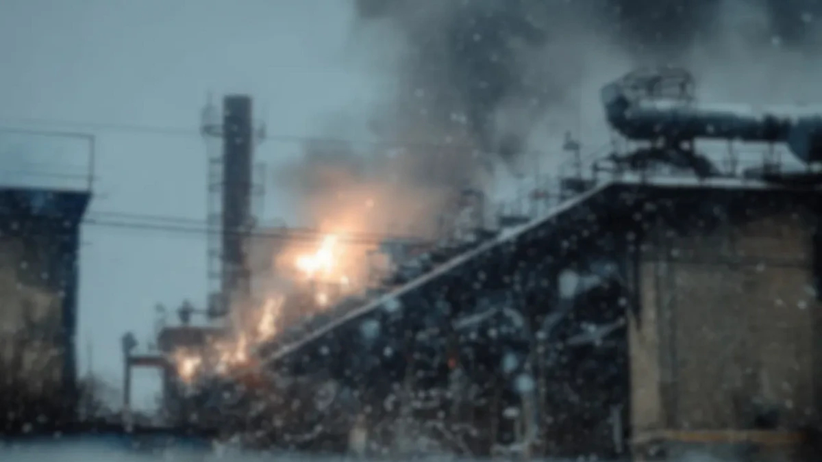 La Russie a de nouveau bombardé la centrale thermique de Kherson — des dizaines de milliers privés de chauffage centralisé