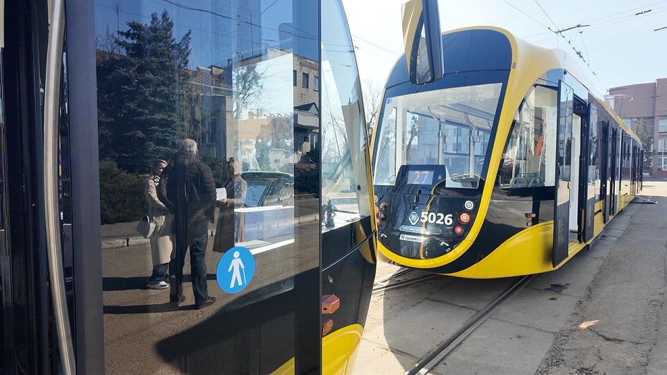 Trams return: three new Tatra‑Yug cars on Kyiv's Route 27