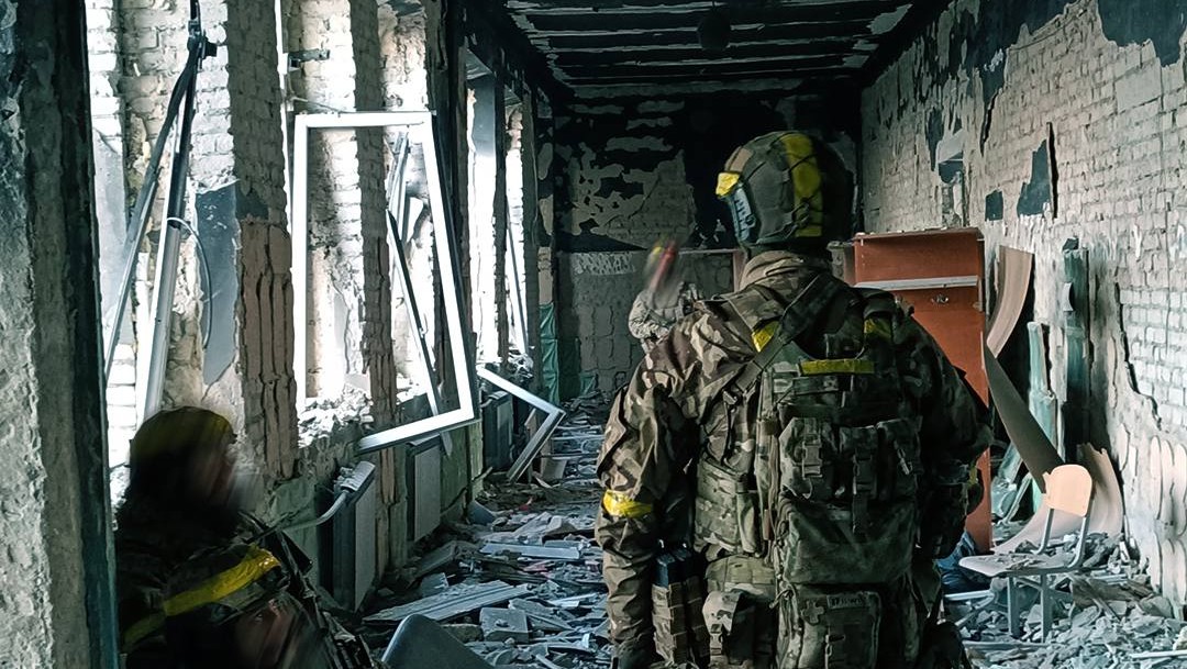 Operation „Omega‑West“: Sprengung eines Gebäudes in Rodynske schwächte die Positionen der Okkupanten im Pokrowsker Rajon