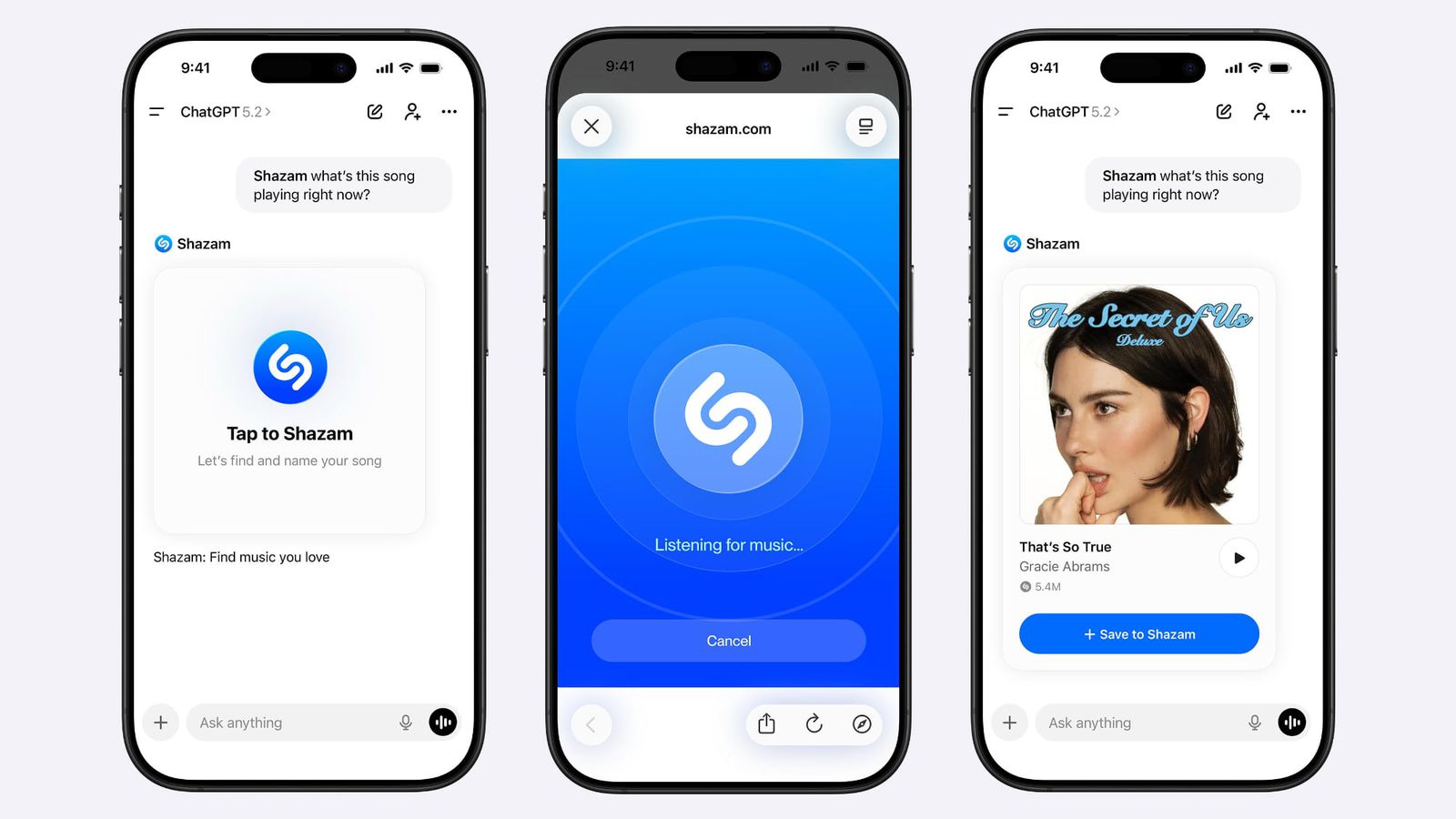 Shazam in ChatGPT: Wie die Musikerkennung direkt im Chat die tägliche Arbeit mit Audio verändert
