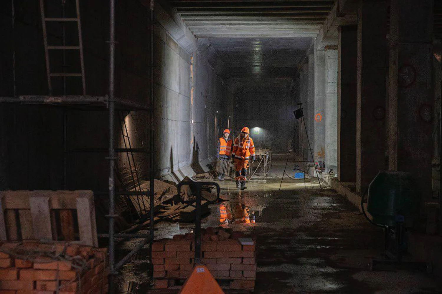 U-Bahn nach Vynohradar: Arbeiten rund um die Uhr an sechs Baustellen – erste Bauphase bis 2026 fertig
