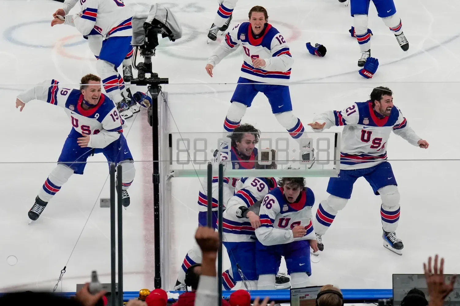 U.S. win Olympic hockey gold — first title since 1980, decided by Jack Hughes in overtime