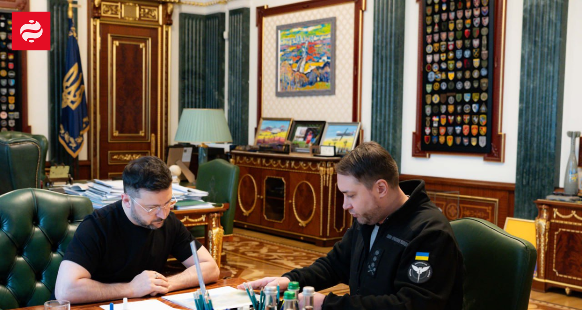 Zelensky a proposé à Budanov de prendre la tête du bureau du président — pari sur la sécurité et les négociations