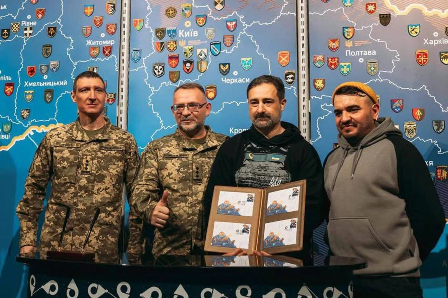 Ukrposhta Unveils 'Strength in Fire' Stamp for Rocket Forces Day; Designed by a Soldier of the 406th
