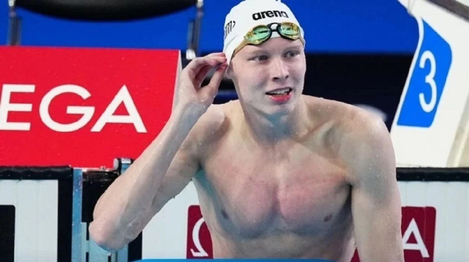 Nikita Sheremet — silver medalist in the 50m freestyle at Euro 2025