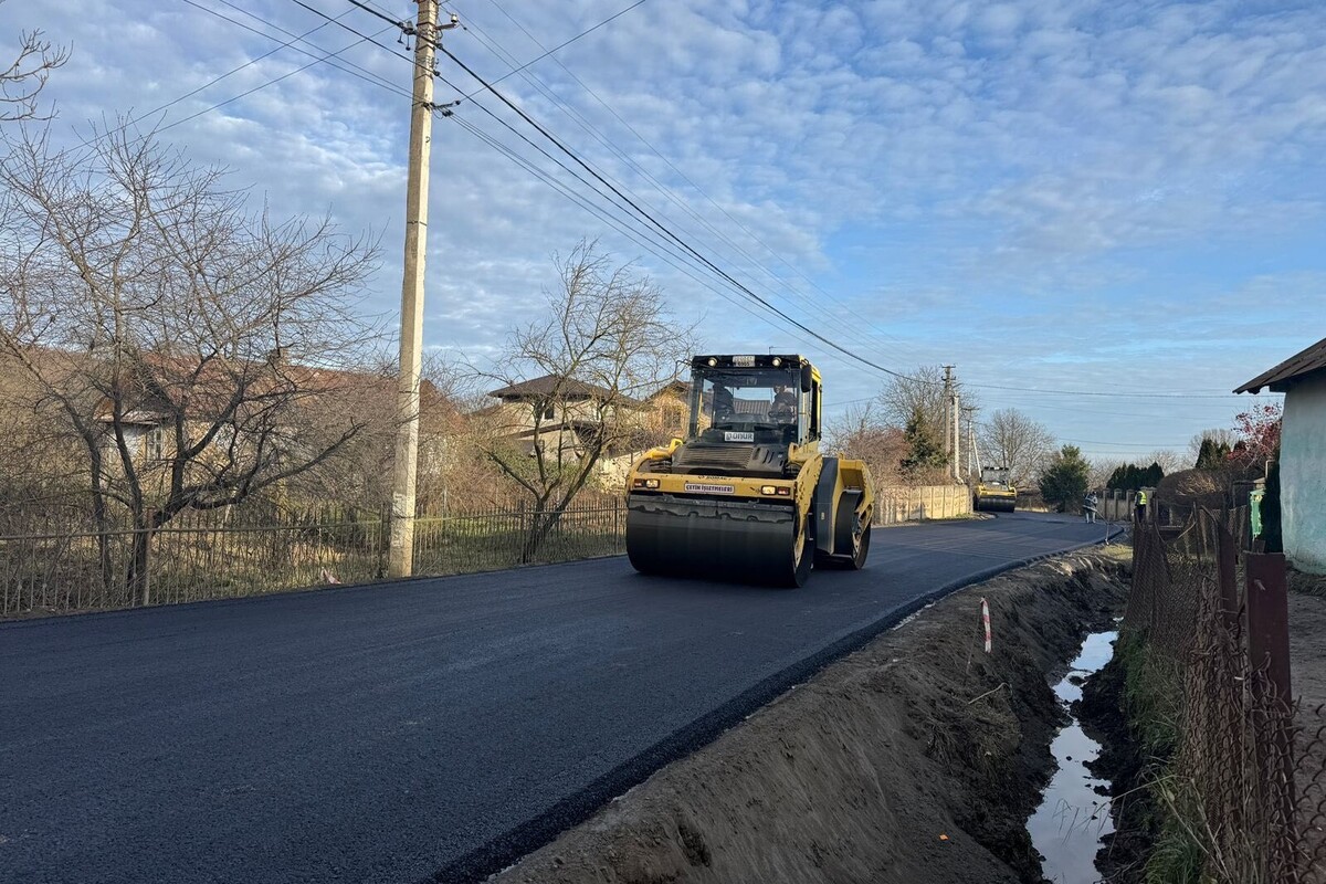 In Lwiw wurde erstmals die deutsche Technologie NovoCrete auf einer Straße eingesetzt