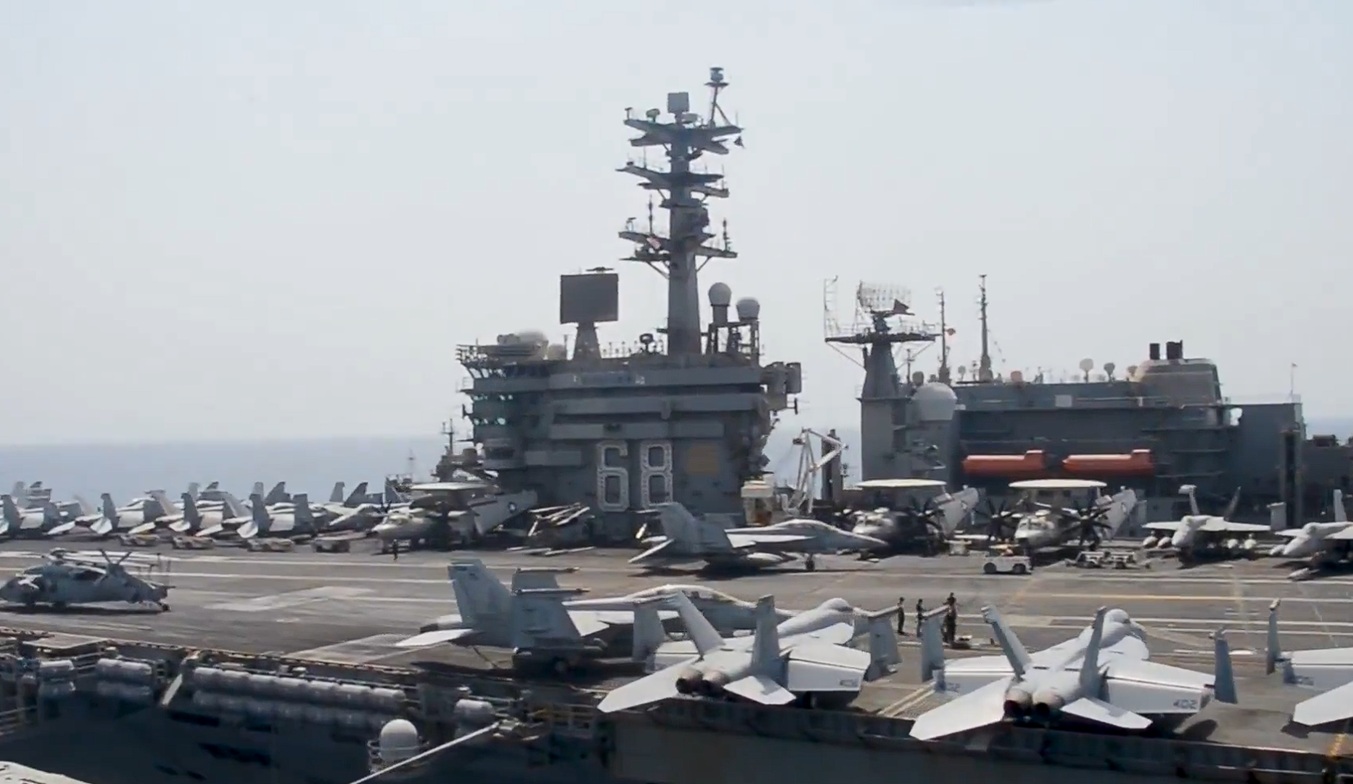 USS Nimitz in Caribbean Sea: Carrier strike group arrives on day Washington leveled murder accusations against Havana