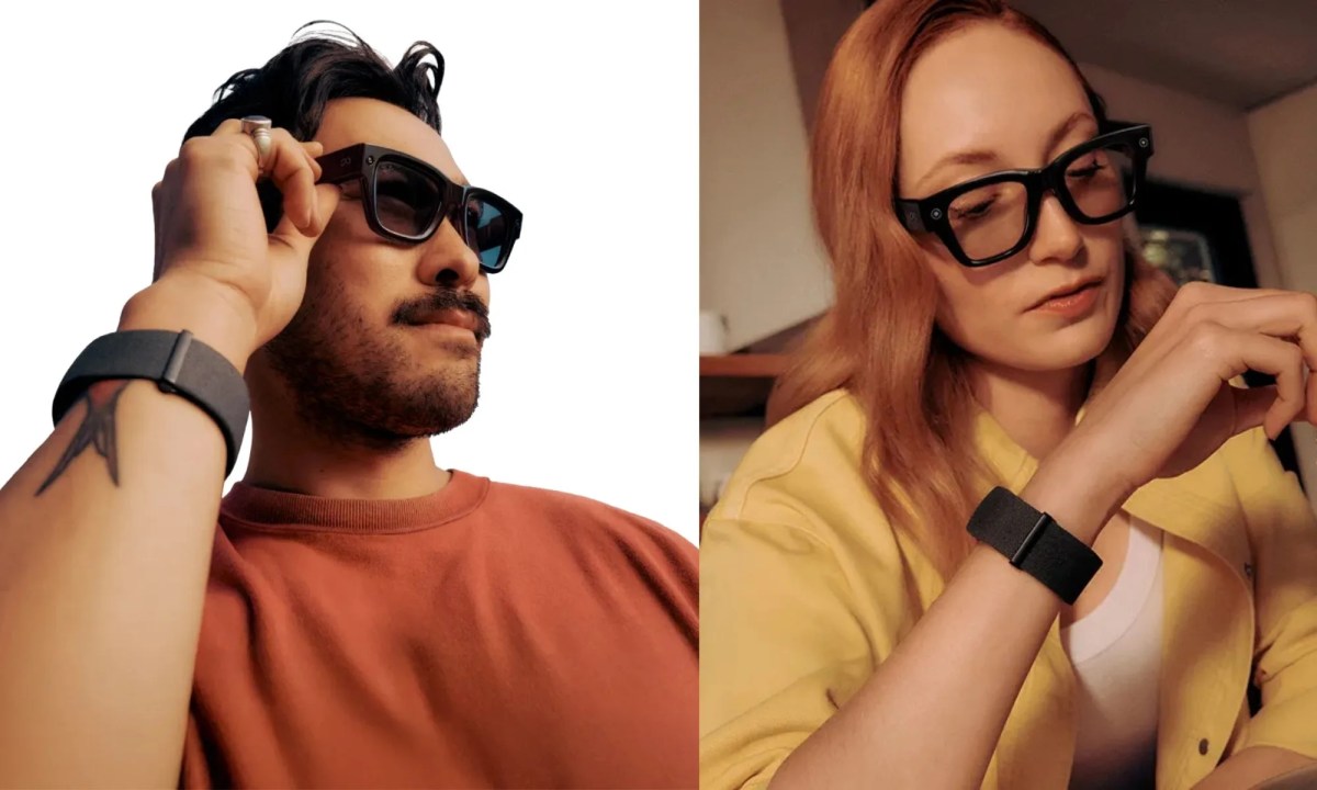 Mit dem Finger auf das Knie tippen – jetzt keine Metapher mehr. Meta eröffnet Neurotexteingabe für alle Ray-Ban-Display-Besitzer