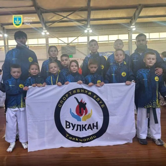 Irpin taekwondo athletes — 10 medals at the "Champions Cup" and a sign of the city's resilience