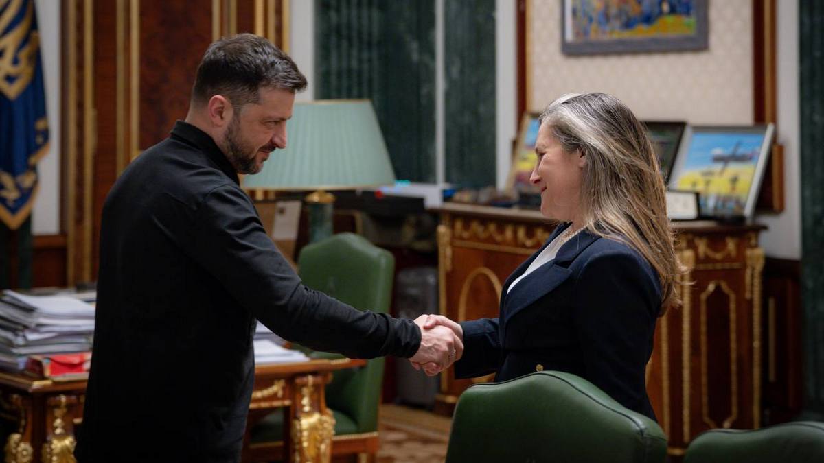 Selenskyj ernannte Chrystia Freeland zur Beraterin für wirtschaftliche Entwicklung – ein Signal an Investoren und zur Stärkung der Verteidigungsfähigkeit