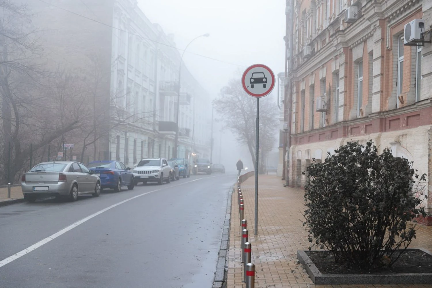 Fog in Kyiv: visibility 200–500 m, Level I danger declared