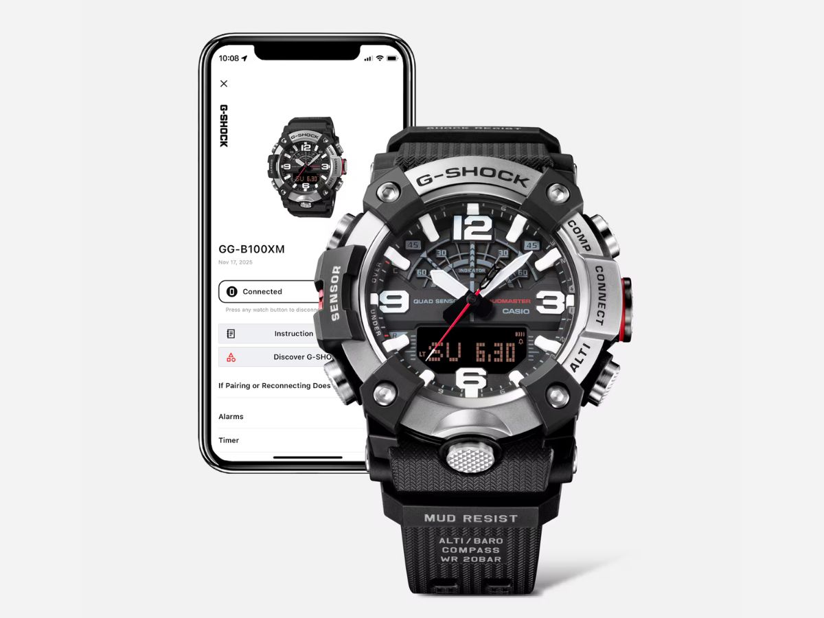 Casio G‑Shock Mudmaster GG‑B100X goes on sale in the EU — rugged watches for extreme conditions