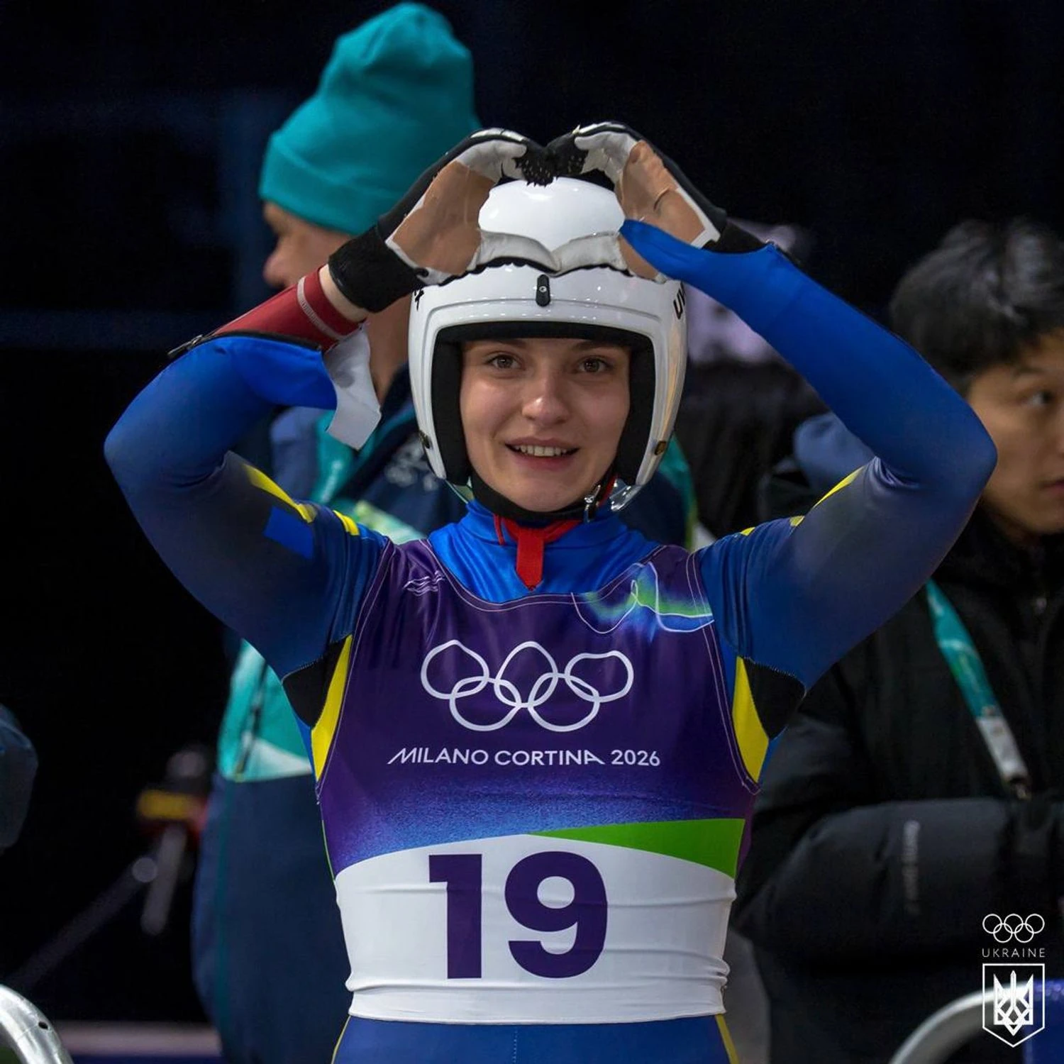 Olympiade 2026: Tunytska und Smaga — 17. und 18. nach dem ersten Lauf. Was bedeutet das für die ukrainische Rennrodelschule?